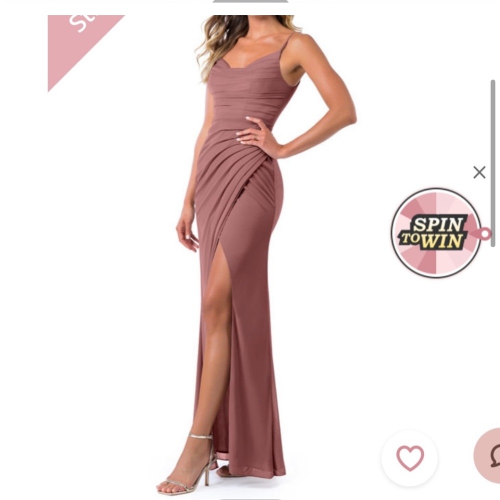 Deandra is a stunning bridesmaid dress cut from luxe stretch mesh.
